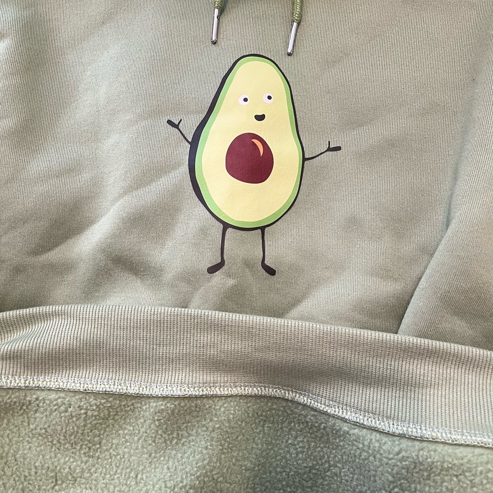 Avocado Green Hoodie - Picture 3 of 4